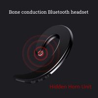 【CC】₪  Bluetooth Headset Conduction Earphon Headphone Driving Earpiece Earbuds with Mic