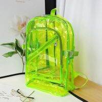 Unisex Transparent Visible Backpack Lightweight Travel Knapsack Waterproof Multi-Purpose Knapsack for School Work Stadium Travel 【AUG】