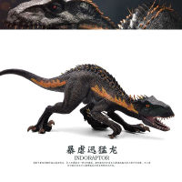 ? Sile Toy Store~ Tyrannosaurus Velociraptor Jurassic Large Model Animal Set Dinosaur Allosaurus Boy Childrens Toy