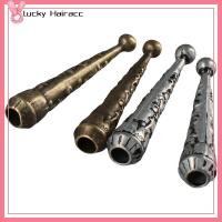 LUCKY HAIRACC 4Pcs โลหะผสมอัลลอยด์ Bolo Tie Tips 4ชิ้นค่ะ การเปลี่ยนหัวเข็มขัด Bolo CAP หัวเข็มขัดหมวก Bolo ยาว การค้นพบ fahion ไม้ตีเบสบอล ฝาท้ายสำหรับเปลี่ยน สร้อยคอคอลซี