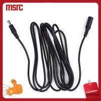 MSRC 3M 5M DC 12V มืออาชีพ ตัวเชื่อมต่อ สีดำ อะแดปเตอร์ สายไฟต่อขยาย กล้องวงจรปิด การรักษาความปลอดภัยภายในบ้าน