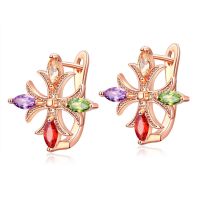 [COD] Kérastase new and super zircon stud earrings cross wish hot