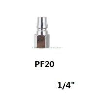 ข้อต่อนิวเมติกตัวซีหัวต่อแบบเร็วข้อต่อแรงดันสูง PP20 SP20 PF20 SF20 PH20 SH20 PM20 SM20ทำงานบนคอมเพรสเซอร์