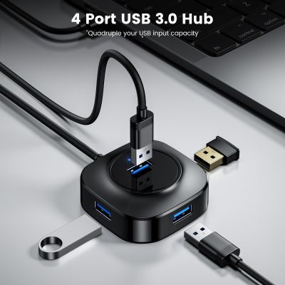 USB Hub USB 3.0 Hub 2.0 Adaptor Multi USB Splitter 4 Port Kecepatan Mini Beberapa 3 Hab USB 3.0 HUB Port Usb-hub Expander untuk PC