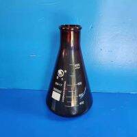 [Fast delivery]Original brown glass common mouth triangular conical flask 25ml50ml100ml250ml500ml1000ml