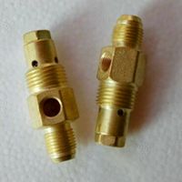 Br 3/8 "เกลียวตัวผู้ Npt X 1/2" คอมเพรสเซอร์ในถังเช็ควาล์วอุปกรณ์คอมเพรสเซอร์