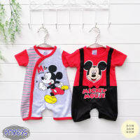 ชุดหมีสั้นคู่ (Romper สั้น) ลาย Mickey