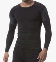 (SALE) เสื้อออกกำลังกายแขนยาว เสื้อรัดกล้ามเนื้อ Long-Sleeved Quick-Drying Compression