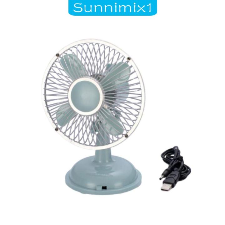 sunnimix1-พัดลมตั้งโต๊ะ-ขนาดเล็ก-2-ความเร็ว-เสียงเงียบ-พกพาง่าย-สําหรับบ้าน-สํานักงาน-ตั้งแคมป์-ta
