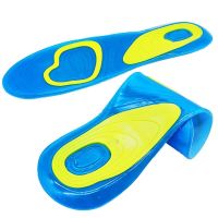 Sports Soft Silicone Gel Air Cushion Insole Hiking Running Shoe Insoles Pads Absorb Shock Footbed for Men and Women Shoes Accessories