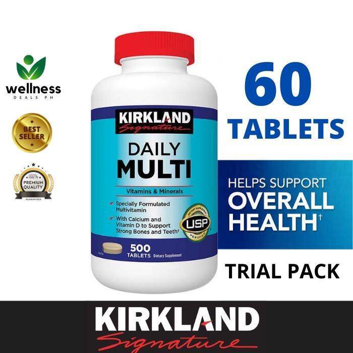 [Quality assurance] Kirkland Daily Multivitamins Multivitamin with