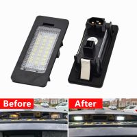 2pcs Car LED Number License Plate Light LED License Lamp for BMW E39 E82 E88 E46 E90 E91 E92 OEM No. 63267165646 63267193293