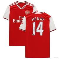 เสื้อยืด ลายทีมชาติฟุตบอล Thierry Henry ARS 2019-2020 ชุดเหย้า พลัสไซซ์