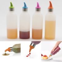 450ml Condiment Squeeze Bottle Soy Sauce Bottle Dispenser For Salad Sauce BBQ Olive Oil Bottle Cooking Tools Kitchen Organize Other Specialty Kitchen