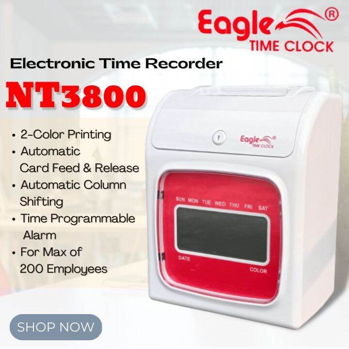 Digital Time Recorder for Payroll Biometrics, Bundy clock, Bandy Clock