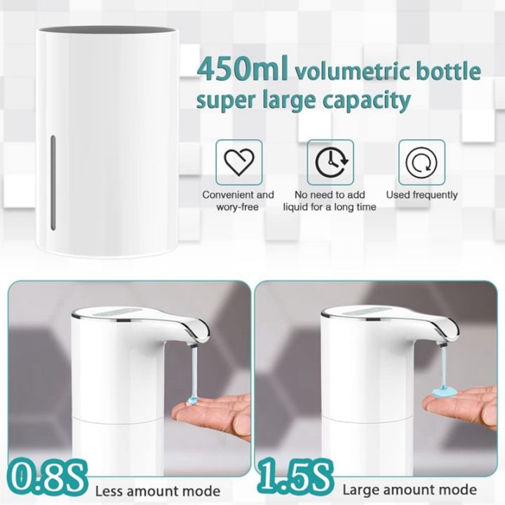 soap-dispenser-automatic-touchless-usb-rechargeable-electric-liquid-soap-dispenser-waterproof-adjustable-volume-450ml