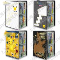 【LZ】 2023 New Pokemon Pikachu Magic Baby Pet Elf Flash Card Book Binder Luxury Game Card Storage Bag Elf Collection Card Bag Gift Toy