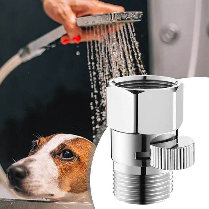 Shower On Off Valve G 1/2" Standard Connector Brass With Chrome Finish