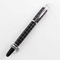 Fashion Elegant Baoer Black with Silver Cross-line Pen 79 Fountain Pen