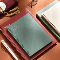 Wengu 80 Sheets A5 Vintage Coil Book B5 Simple High Beauty Notebook A4 Office Notebook Stationery Wholesale Note Books Pads