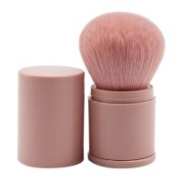 【cw】 Convenient Retractable Makeup Large Blush With Lid Set Of Make Up Tools 1