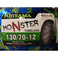 ยางนอก FUJI ลาย Monster เบอร์ 130/70 -12 Tubeless