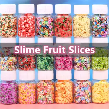 Colorful Soft Slime Fruit Slices Scented Slime Clay Light Clay