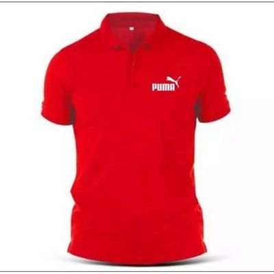 P) Uni polo collar Shirt Premium ready