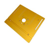 Router Table Insert Plate for Woodworking Benches Table Saw Guide Aluminium Profile Fence Sliding Brackets