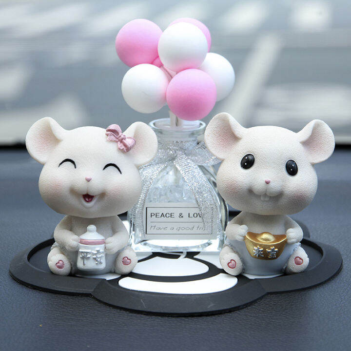 creative-car-decoration-bobble-head-doll-female-cute-personality-hamster-car-interior-decoration-car-supplies-small-ornaments