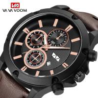 Top Brand Luxury Quartz Watch Sports Watches Male Clocks Date Leather Wrist Watch Business Watch Gift Clock Relogio Masculino