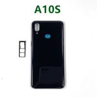 【▼Hot Sales▼】 jiejiu65879742 ฝาหลังสำหรับซ่อมเคสประตูหลัง A107f A107 Samsung Galaxy A10s ถาดใส่ซิมการ์ดปุ่มด้านข้าง