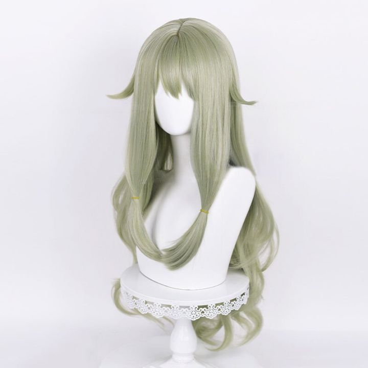 anime-project-sekai-colorful-stage-90cm-long-kusanagi-nene-green-curly-cosplay-wig-heat-resistant-kusanagi-nene-wigs