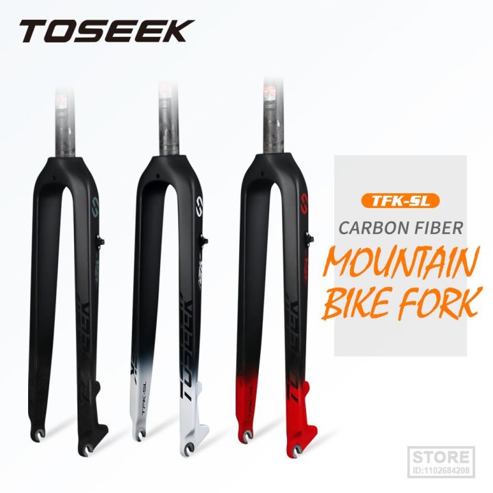 toseek-tfk-sl-ส้อมจักรยานคาร์บอน29ท่อตรงโครงจักรยานคาร์บอน560กรัม-mtb-29ตะเกียบหน้าสำหรับจักรยาน