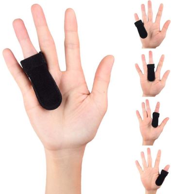 1pc Finger Splint Brace Trigger Finger Support Fracture Fix Arthritis Pain Relief Hand Protector Brace Adjustable Finger Splint Adhesives Tape