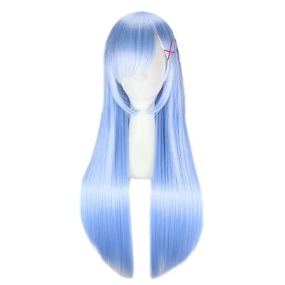 From scratch in the different world life shes rem lahm long straight hair style cos wig