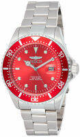 Invicta Mens Pro Diver Quartz Diving Watch with Stainless-Steel Strap, Silver, 22 (Model: 22048)