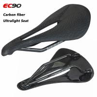 EC90 Saddle Full Carbon Fiber Road Bicycle Seat Team Version Mountain Bike Saddle Cushion Memory Sponge Lightweight Saddle Parts Saddle Covers