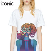 iCONiC DRIVE GIRL T-SHIRT #5181 เสื้อยืด พิมพ์ลาย นักประดาน้ำญ เสื้อยืดแฟชั่น เสื้อยืดสีขาว เสื้อยืดผญ เสื้อยืดผช เสื้อยืดลาย