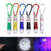 ﹊☼▣ 3 IN 1 Laser Pointer Pen Flashlight White Light/Ultraviolet/Infrared Flashlights Portable Lighting Camping Outdoor Emergency