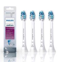 Genuine For Philips Sonicare G2 C1 C2  W2 หัวแปรงสีฟันไฟฟ้า เปลี่ยนหัวแปรงสีฟัน 100%ต้นฉบับ electric toothbrush Vitality Precision Clean Bristles แปรงสีฟันไฟฟ้าพกพา 4Count