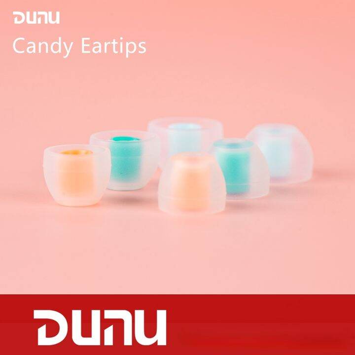 หูฟัง-dunu-candy-ซิลิโคนปลายหู-3คู่-l-m-s-สำหรับ-dunu-titan-s-kima