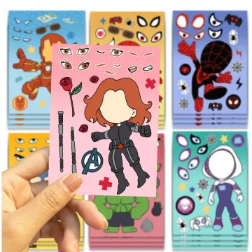 8/16Sheets Sanrio Children Puzzle Stickers Books Hello Kitty
