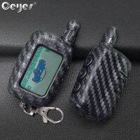 ™▲ Ceyes Car Styling Accessories Protection Key Covers Case For Starline A6 A9 A8 Two Way Car Alarm LCD Remote Controller keychain