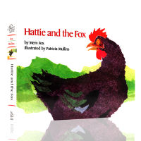 Hattie and the fox, the original picture books imported in English, Heidi and fox, paper books, Liao Caixing book list, childrens Picture Book Master MEM Fox