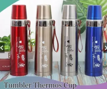 New Gift 500Ml Bullet Double-Layer Vacuum Thermos Coffee Tumbler Travel Mug  Business Trip Water Bottle Tea Infuser Bottl