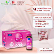 Collagen nước DHC Collagen Beauty 7000 Plus hộp 10 lọ - Dưỡng da sáng khỏe