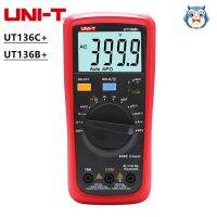 โปรโมชั่น++ UNI-T UT136C+ 136B+ LCD Digital Multimeter เครื่องวัดกระแสไฟตรง DC / AC ความต้านทานความต้านทานประจุ ราคาถูก เครื่องวัดไฟฟ้า เครื่องวัดกระแสไฟฟ้า ไฟฟ้า  เครื่องมือช่าง