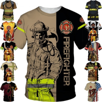 2023 NEW Role-playing T-shirt with 3d Fiery Hero Pattern, Street Style, Fashionable for Both Men And Women. brand new T-shirt