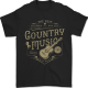 The Best Country Music Vintage American Mens T-Shirt 100% Cotton